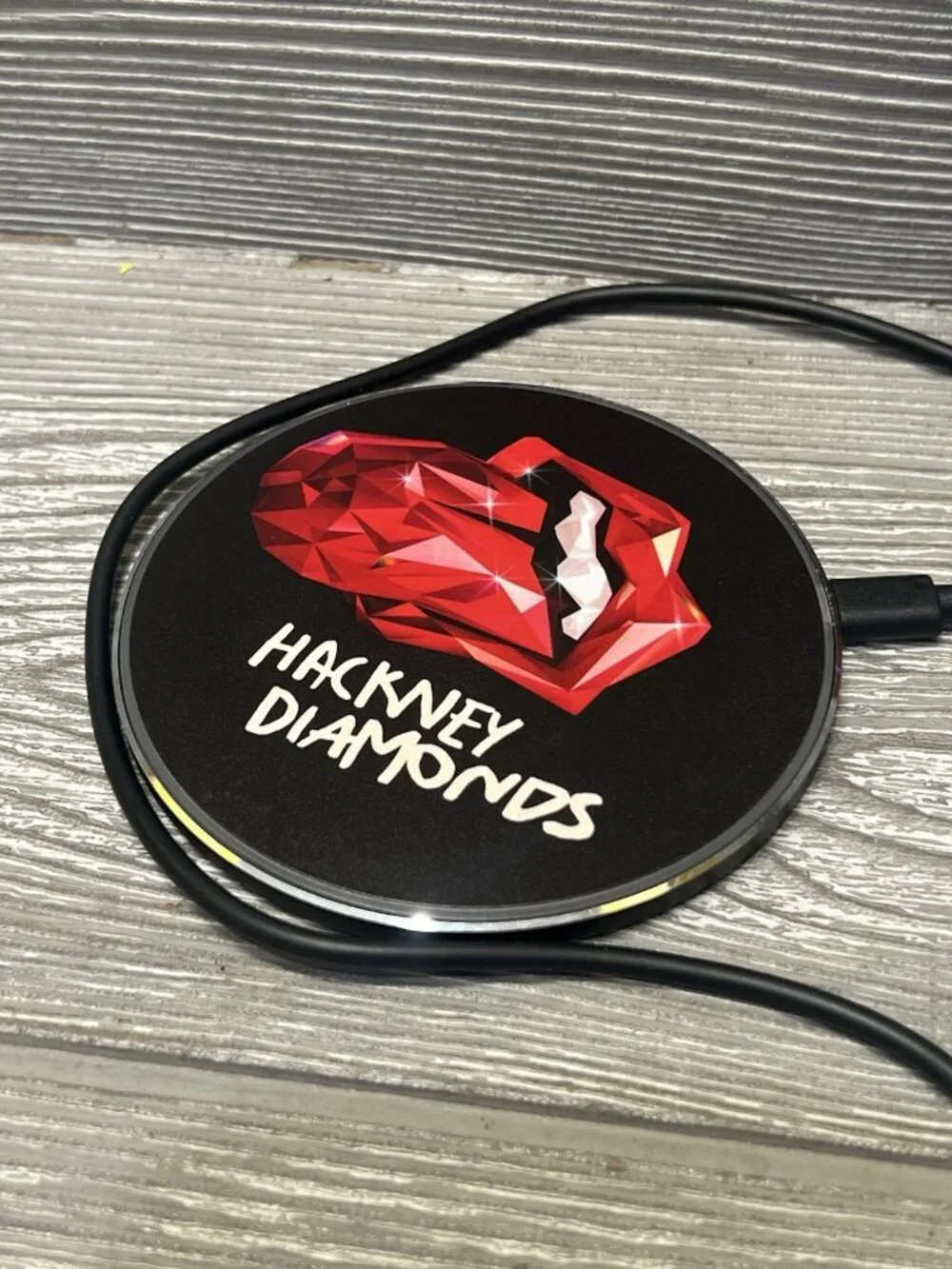 Rolling Stones Hackney Diamonds 2024 Official Tour Wireless Charger & Ornament
